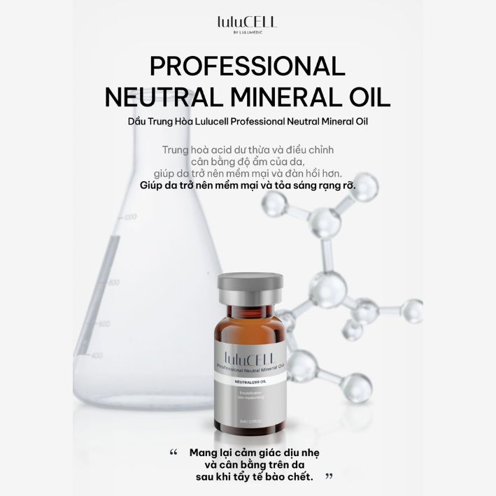 Dầu Trung Hòa Lulucell Professional Neutral Mineral Oil