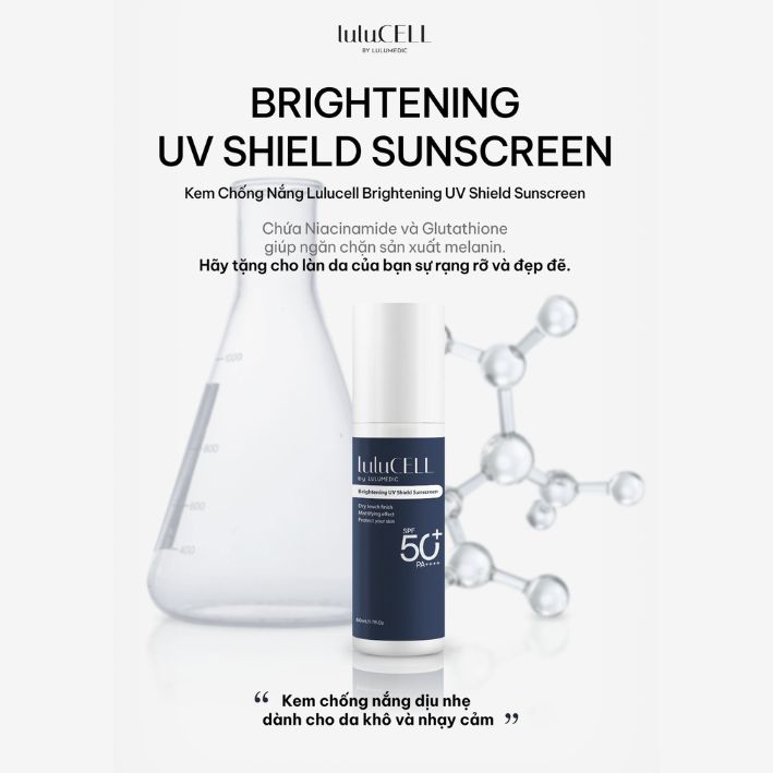 Kem Chống Nắng Lulucell Brightening UV Shield Sunscreen