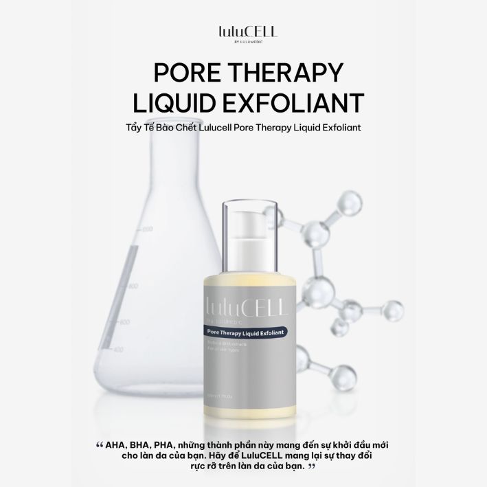 Tẩy Tế Bào Chết Lulucell Pore Therapy Liquid Exfoliant